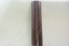 I am not certain, but believe this is a species of walnut. I have a small amount cut at this angle which presents an interesting finished product.