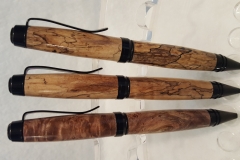 These are the black premium cigar pen with the stabilized wood